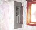 Panelboard in Shower